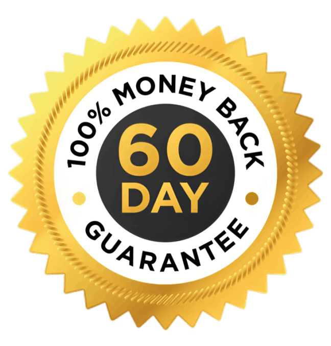 Auraglow 60 Days 100% money back guarantee 